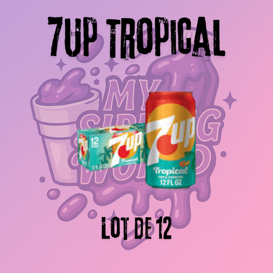 🥤 7UP Tropical - Pack de 12