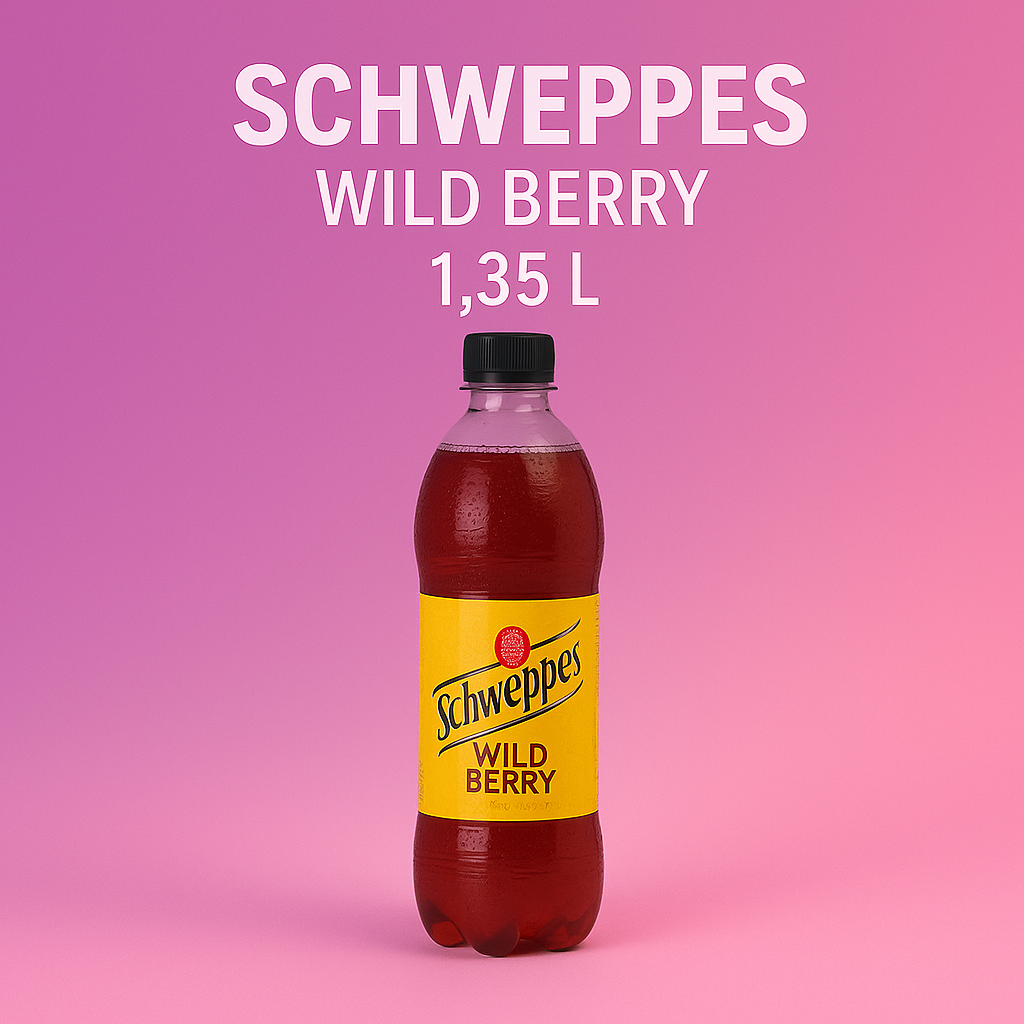 Schweppes Wild Berry 1,35L