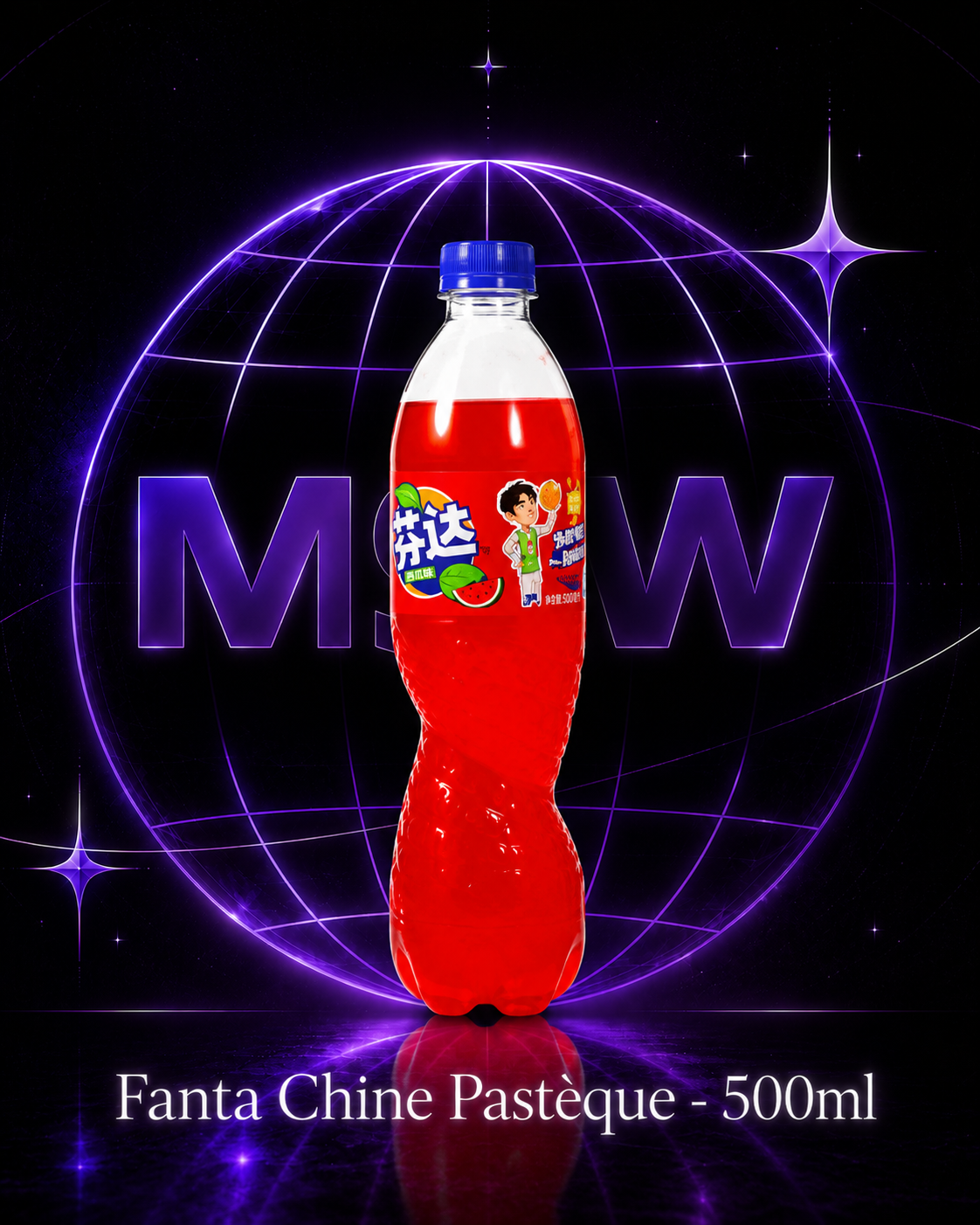 Fanta Pasteque 500ml – Soda exotique import Chine