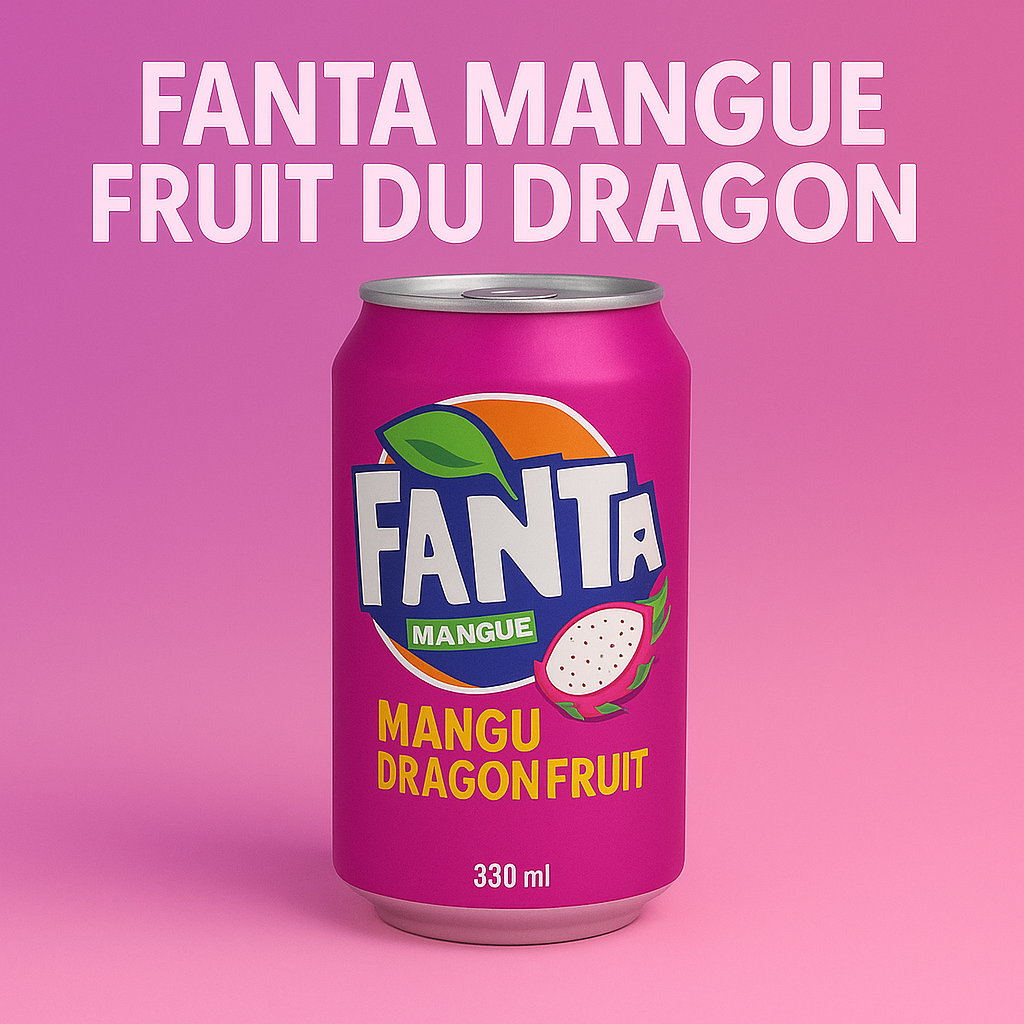 Fanta Mangue Fruit du dragon
