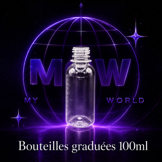 🧴 Bouteille Graduée 100ml – My Sipping World
