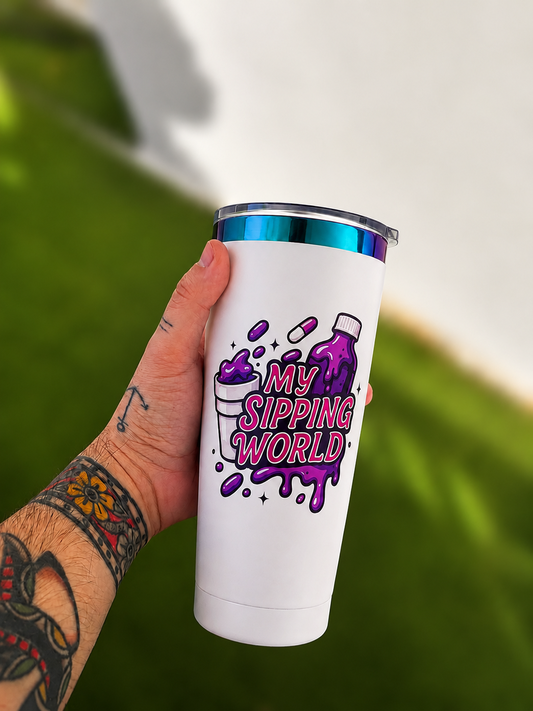 Tumbler Isotherme My Sipping World 20oz