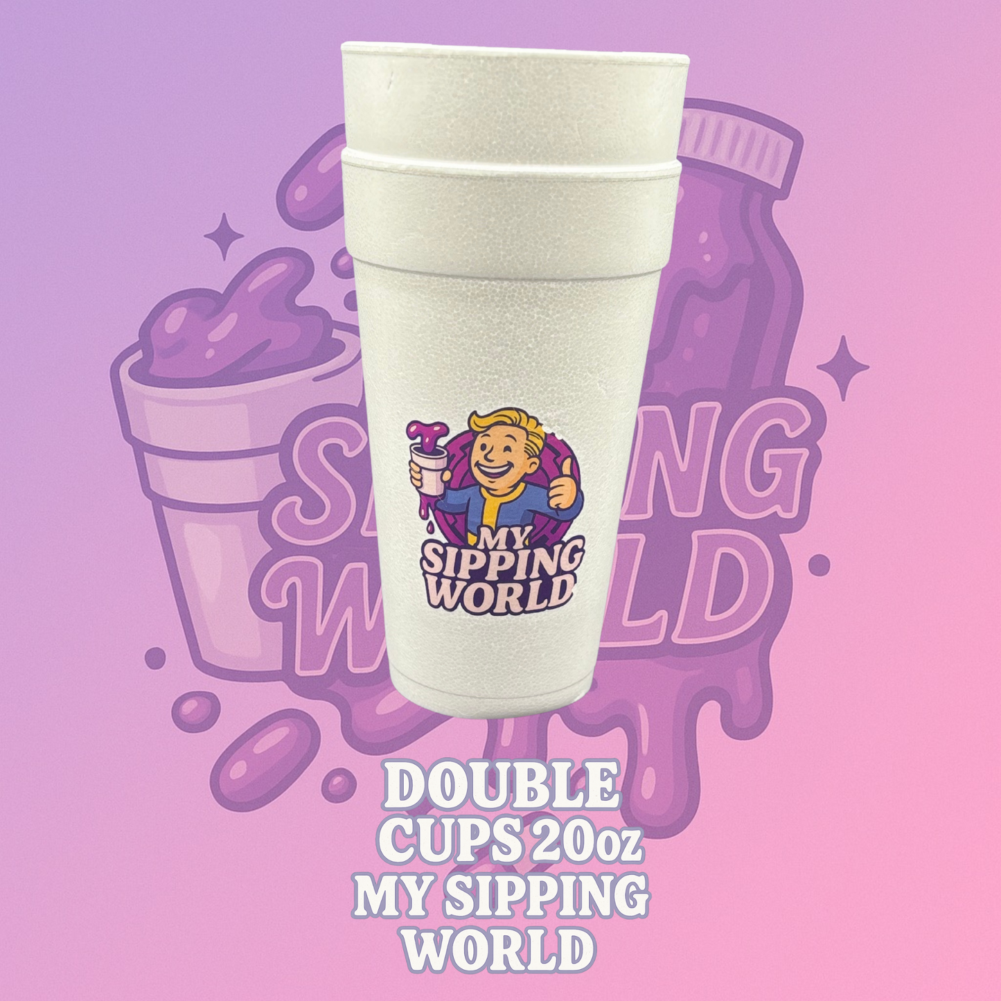 double cup, double cups , double cups 20 oz , dart ; double cup 20oz , 2O oz