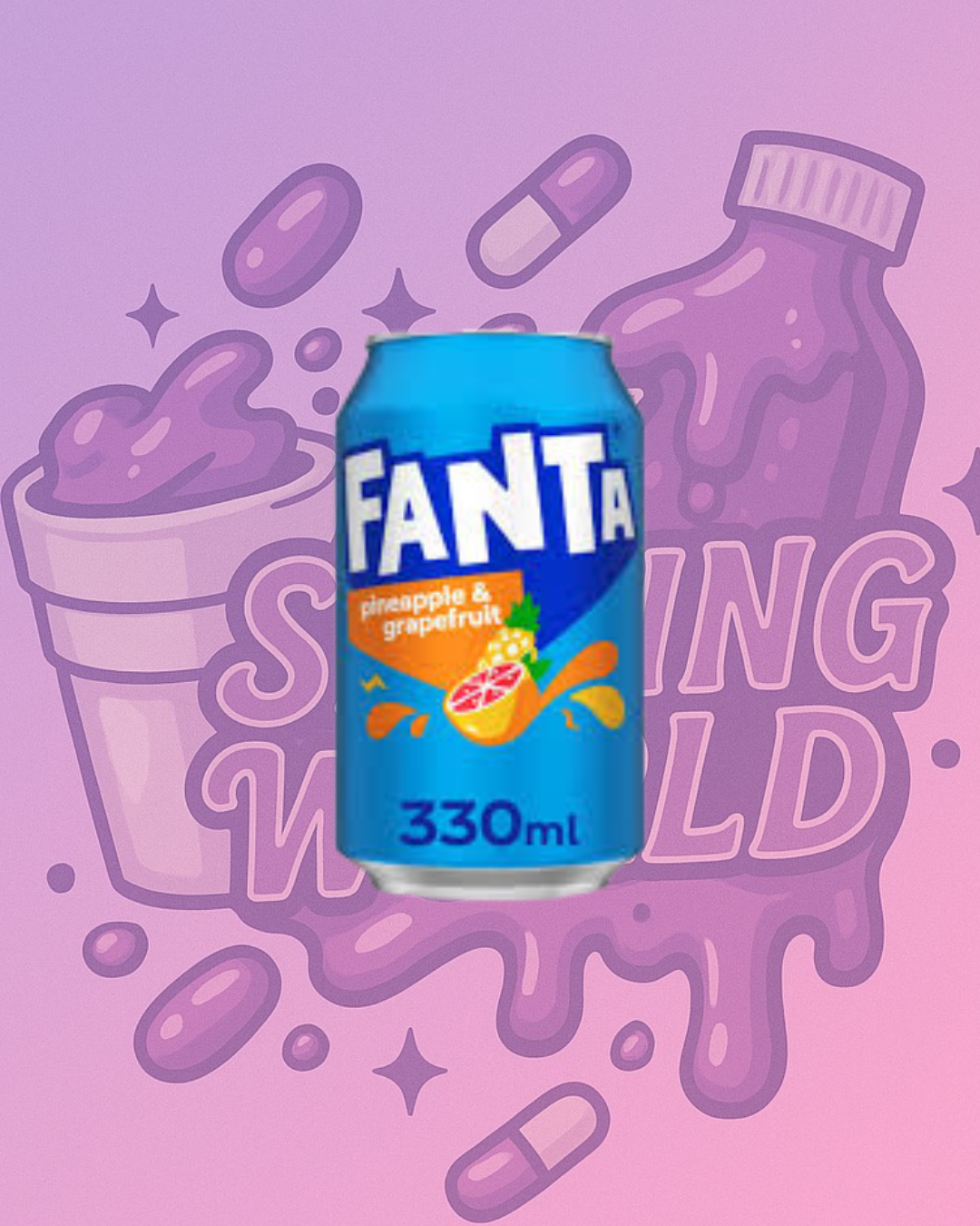 Fanta Uk Pineapple Grape Fruit