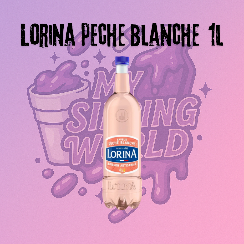 lorina peche blanche 1L