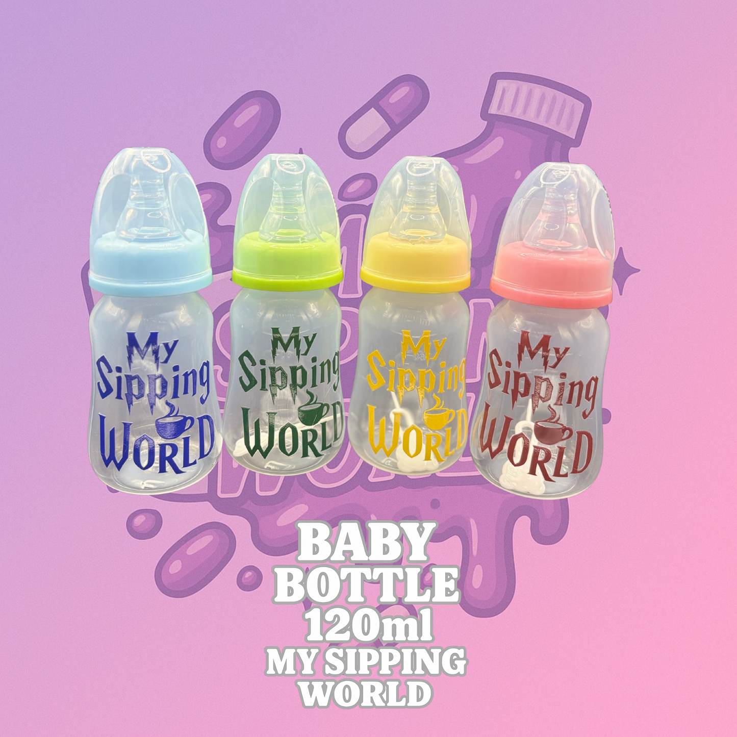 Biberons 120 ml - My Sipping World
