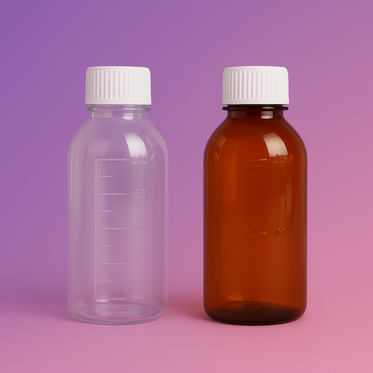 bouteille pharma graduée 150ml, bouteille pharma graduée 250ml; pharma bottle , RX pharma