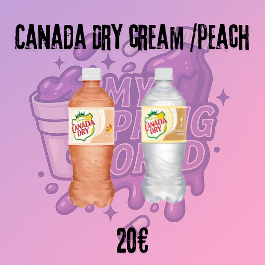 🥤 Pack Duo Canada Dry Vanille & Pêche – Édition Limitée My Sipping World