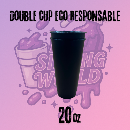 double cup eco noir