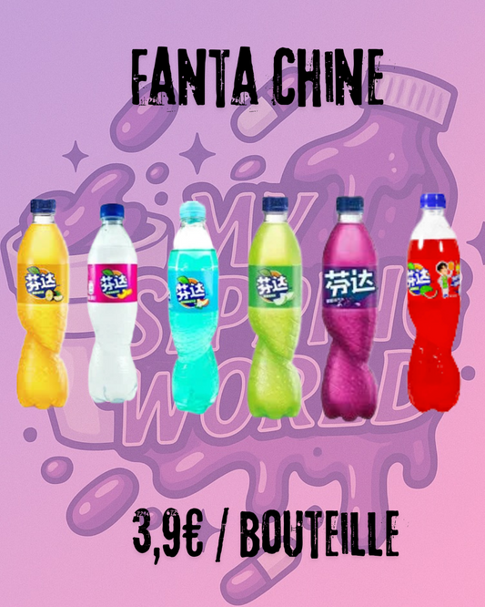 fanta chine 500ml import
