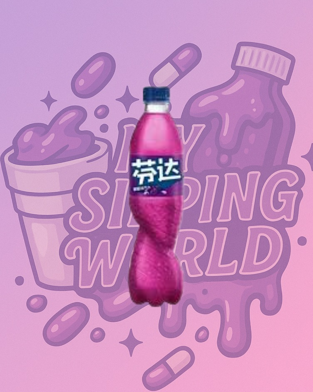 fanta chine grape
