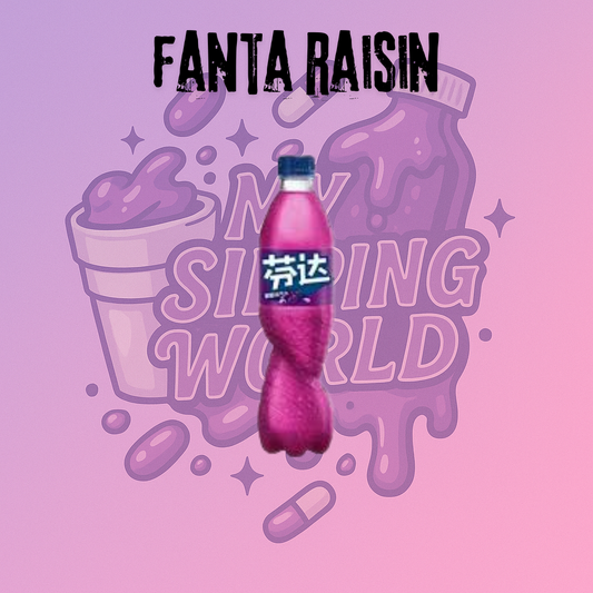 fanta raisin / grape 500ml chine import