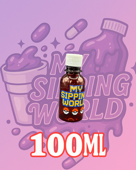 🧴 Bouteilles Graduées 100ml Custom – My Sipping World