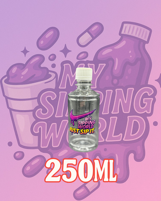🧴 Bouteilles Graduées 250 ml Custom – My Sipping World