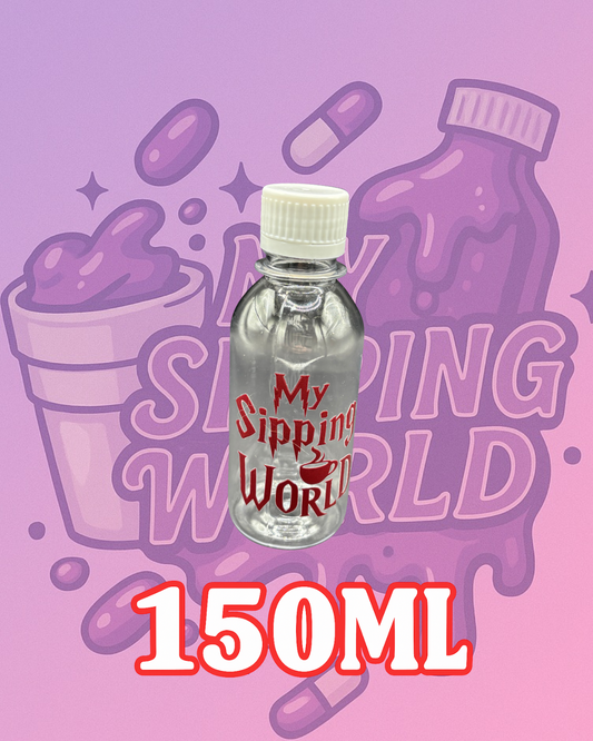 🧴 Bouteilles Graduées 150ml Custom – My Sipping World