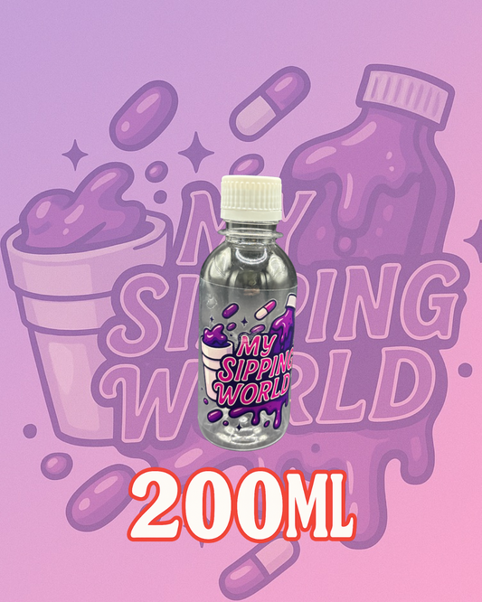 🧴 Bouteilles Graduées 200ml Custom – My Sipping World