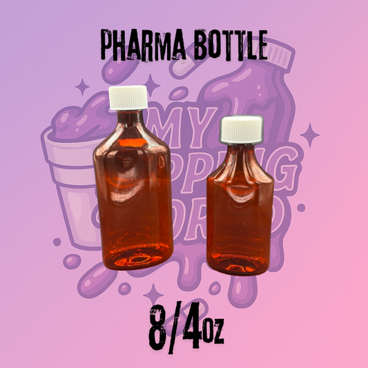 pack bouteille pharma 4 et 8oz