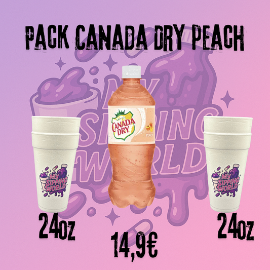 Pack Canada Dry Pêche