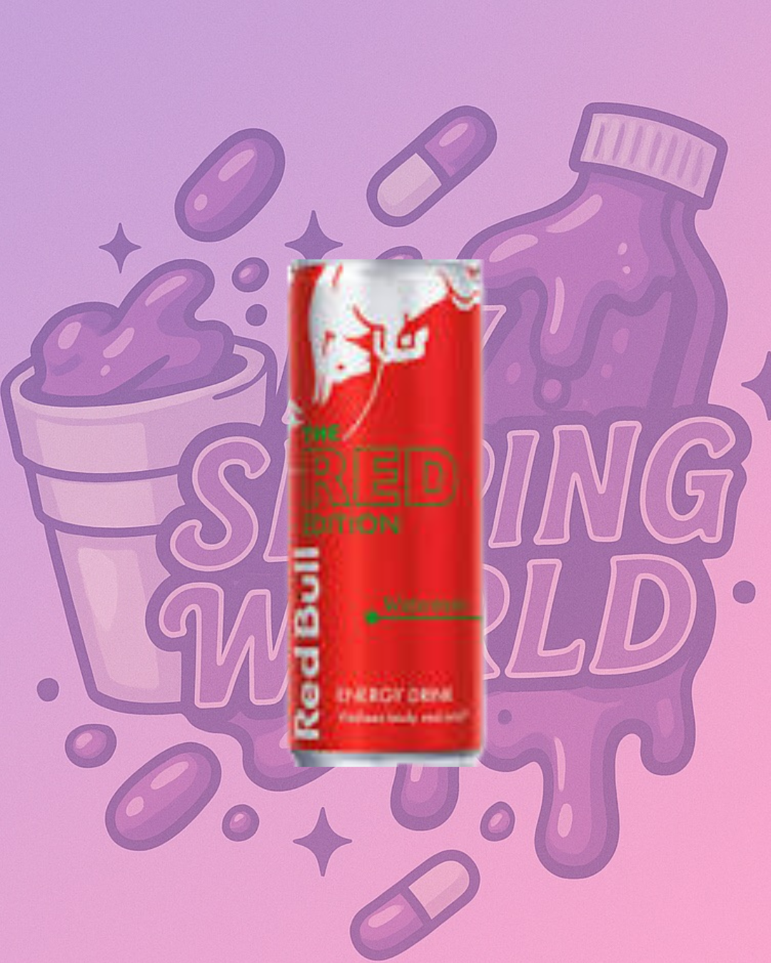 red bull pasteque