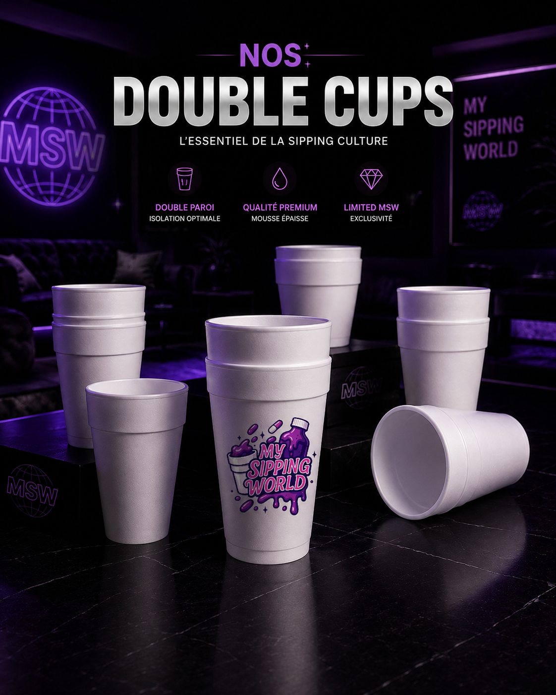 Double Cups My Sipping World