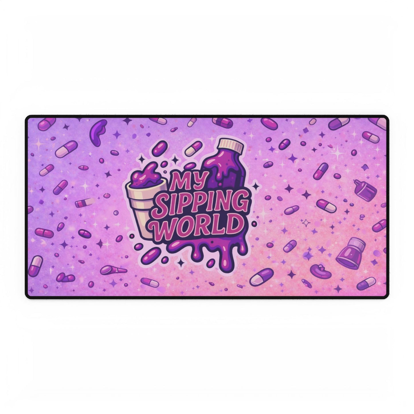 Tapis de Souris XXL My Sipping World