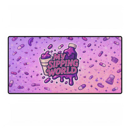 Tapis de Souris XXL My Sipping World