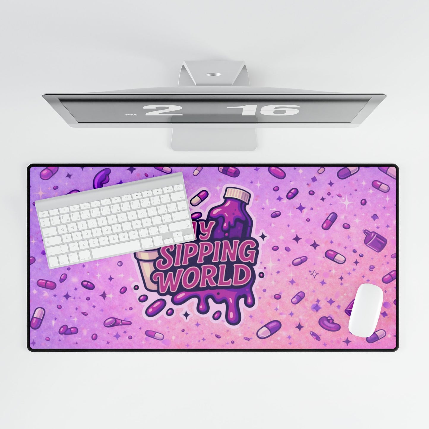 Tapis de Souris XXL My Sipping World