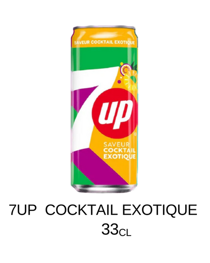 7up  cocktail exotique  33cl