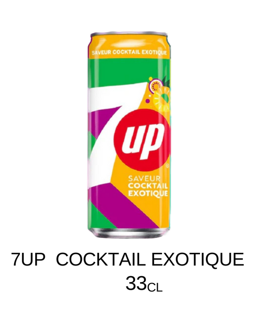 7up  cocktail exotique  33cl