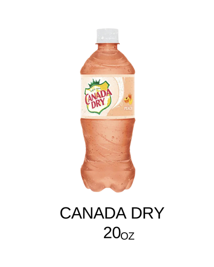 canada dry peche 20oz
