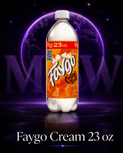 🤍 Faygo Cream Soda 🇺🇸 – 23oz Arrivage en cours - Prix pré Drop