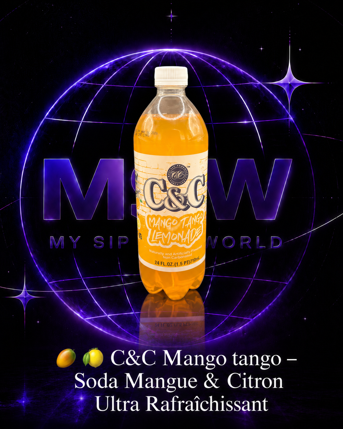 🥭🍋 C&C Mango tango – Soda Mangue & Citron Ultra Rafraîchissant