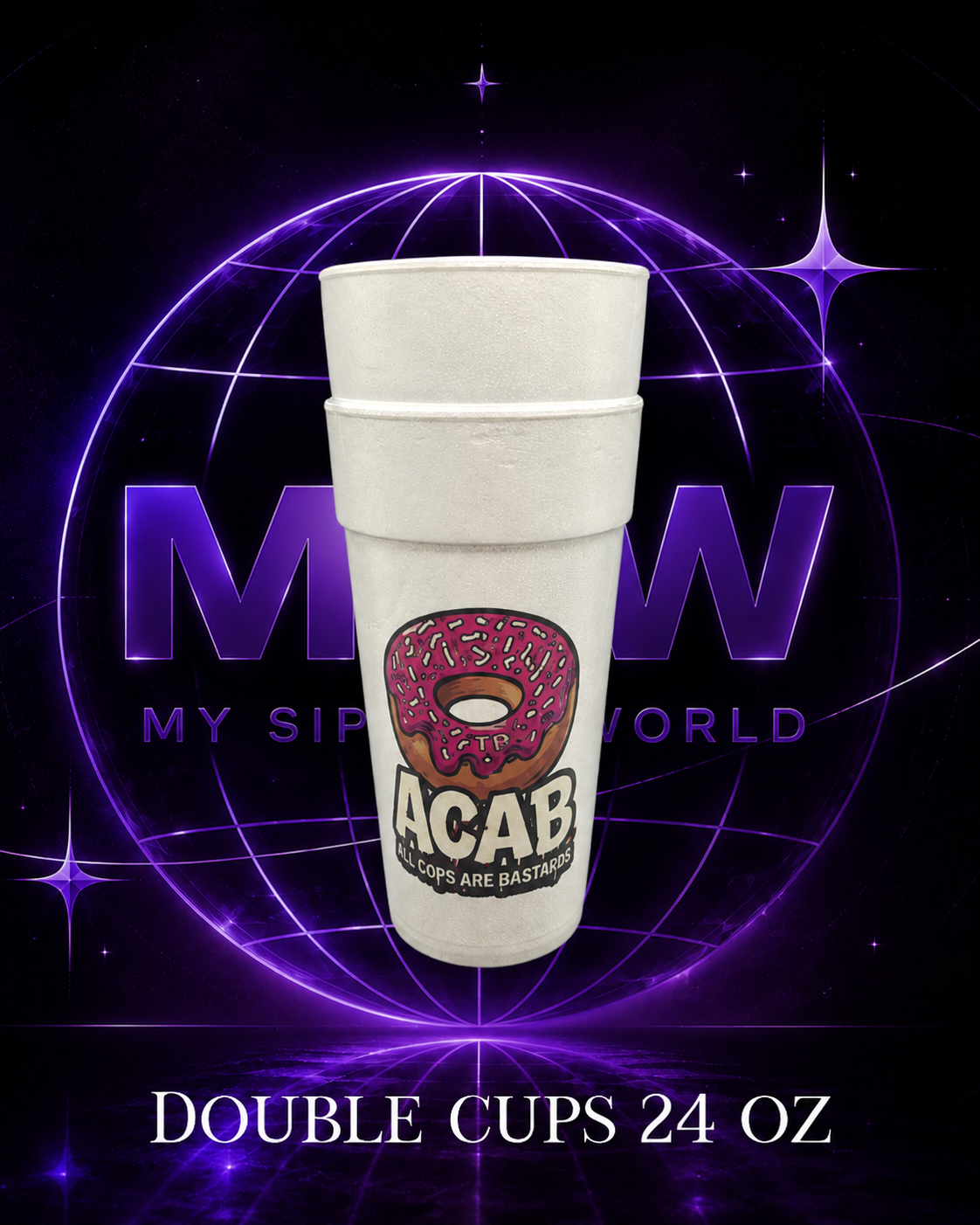 Double Cups 24oz Dart My Sipping World