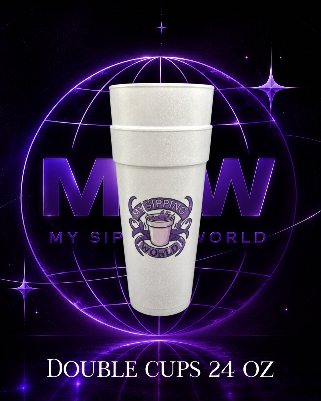 Double Cups 24oz Dart My Sipping World