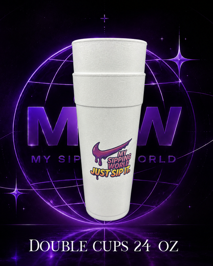 Double Cups 24oz Dart My Sipping World
