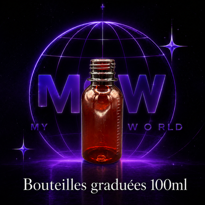 🧴 Bouteille Graduée 100ml – My Sipping World