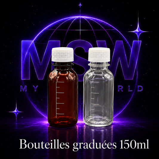 🧴 Bouteille Graduée 150ml – My Sipping World
