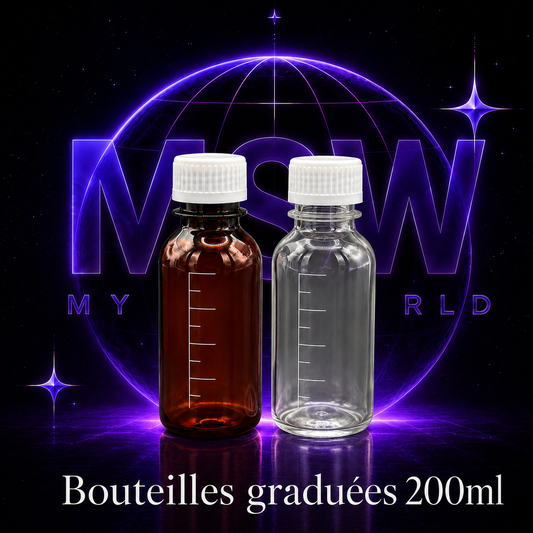 🧴 Bouteille Graduée 200ml – My Sipping World