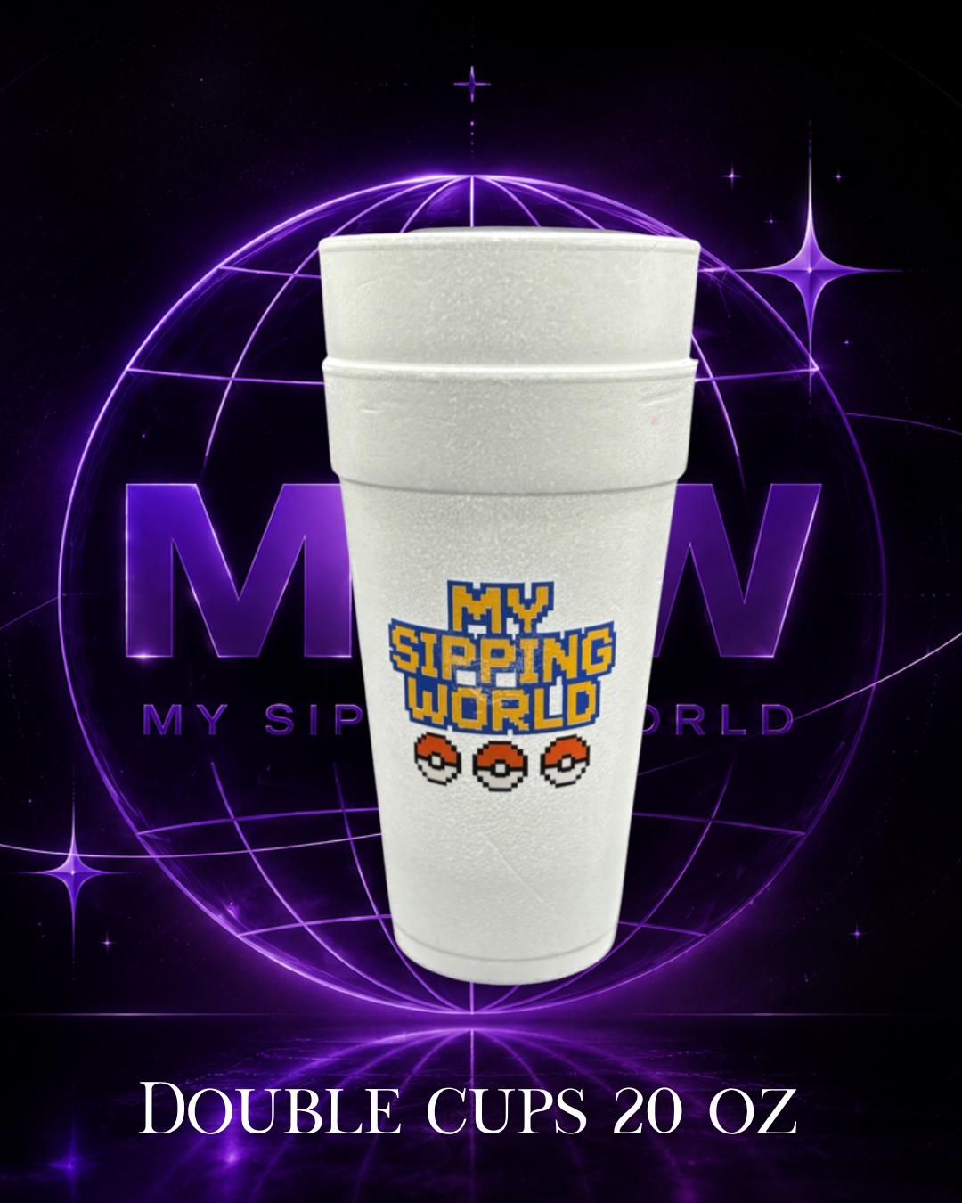 double cup dart 20 oz pokesip