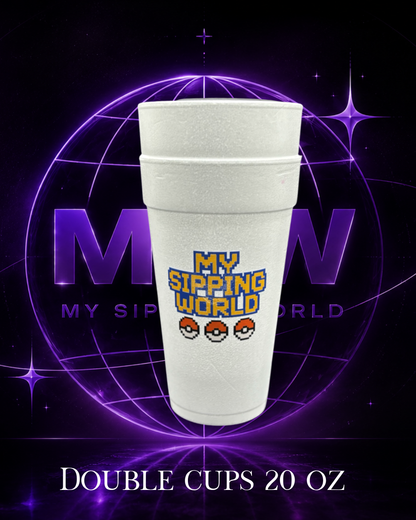 double cup dart 20 oz pokesip