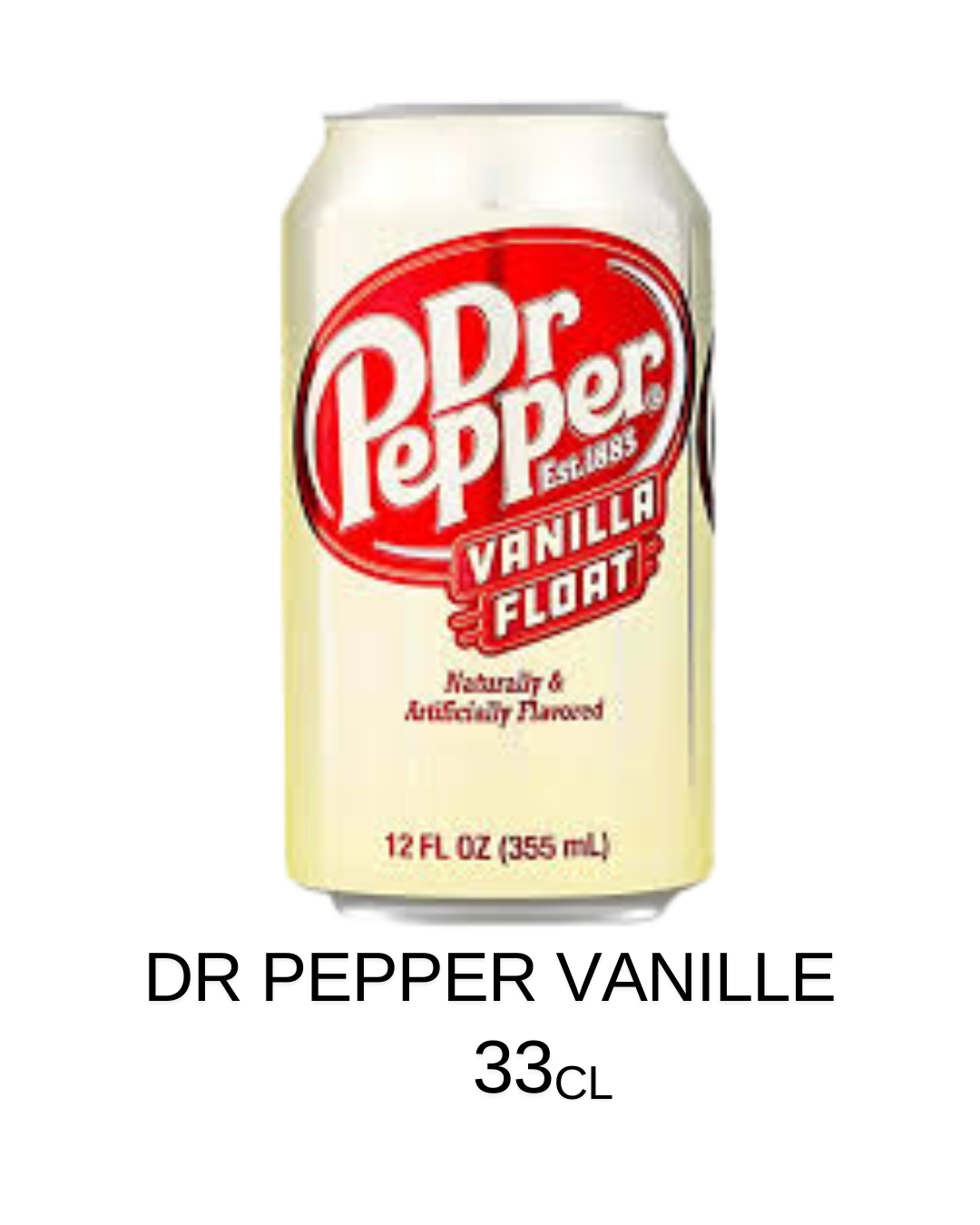 Dr Pepper vanille  33cl