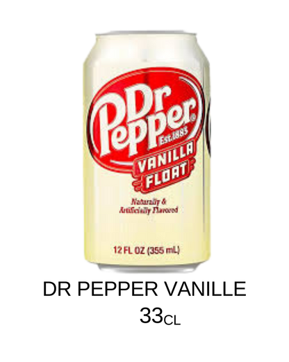 Dr Pepper vanille  33cl