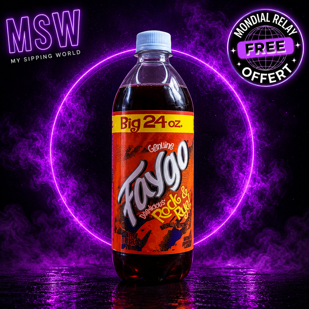 Faygo Rock & Rye 24oz