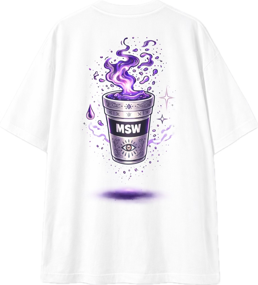 🔥 T-Shirt Oversize My Sipping World – Édition Signature