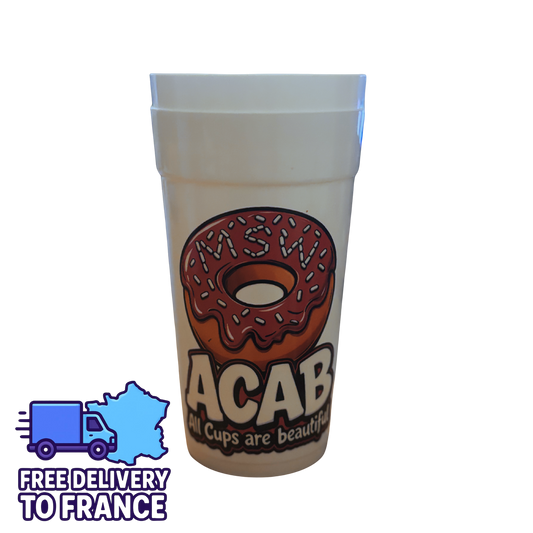 🥤 Double Cups réutilisable 24oz  – Design Edition 💜