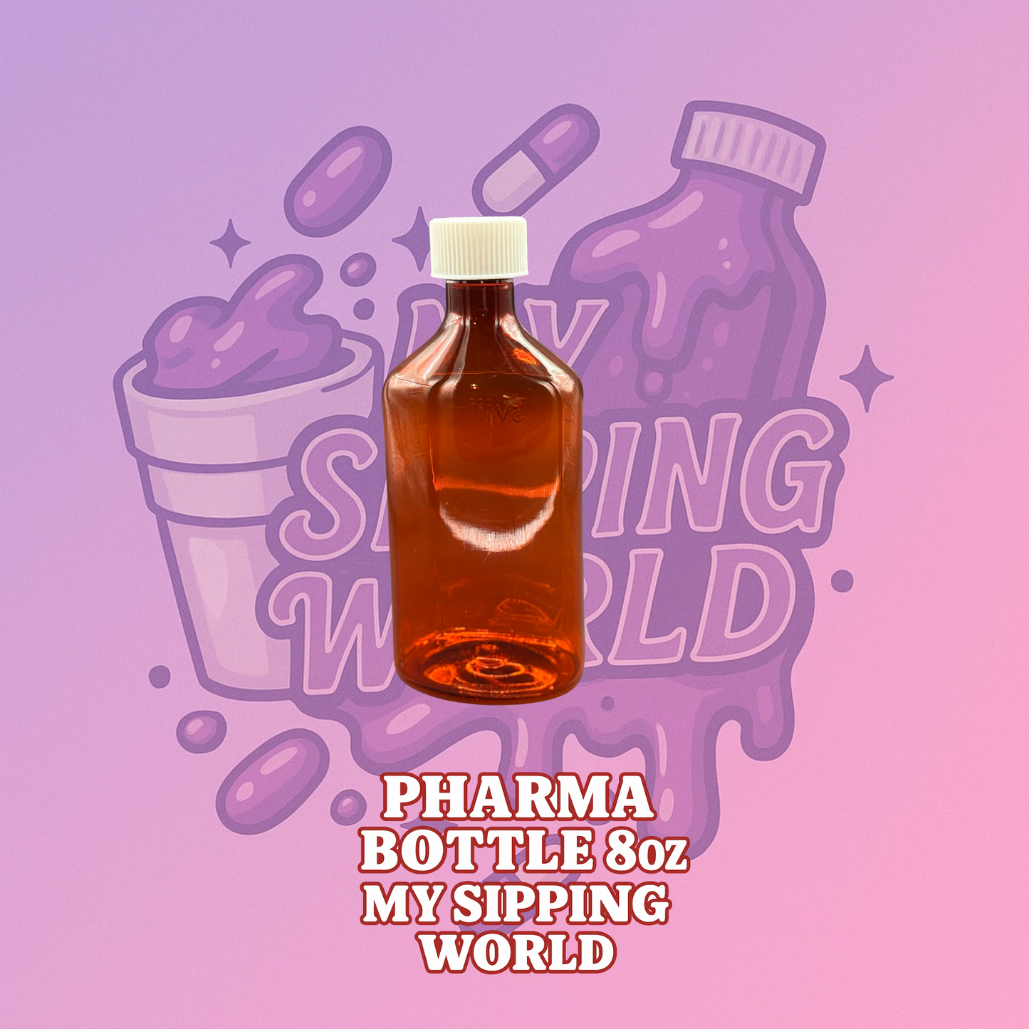 Bouteilles Pharma US 8oz