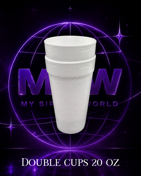 double cup 20 oz dart