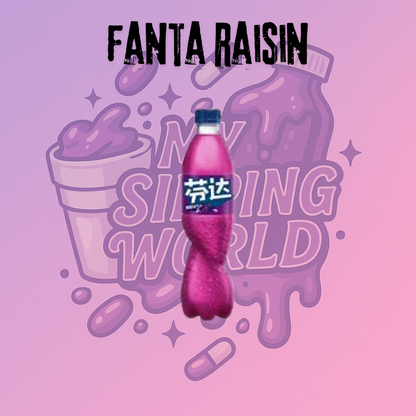 fanta raisin / grape 500ml chine import