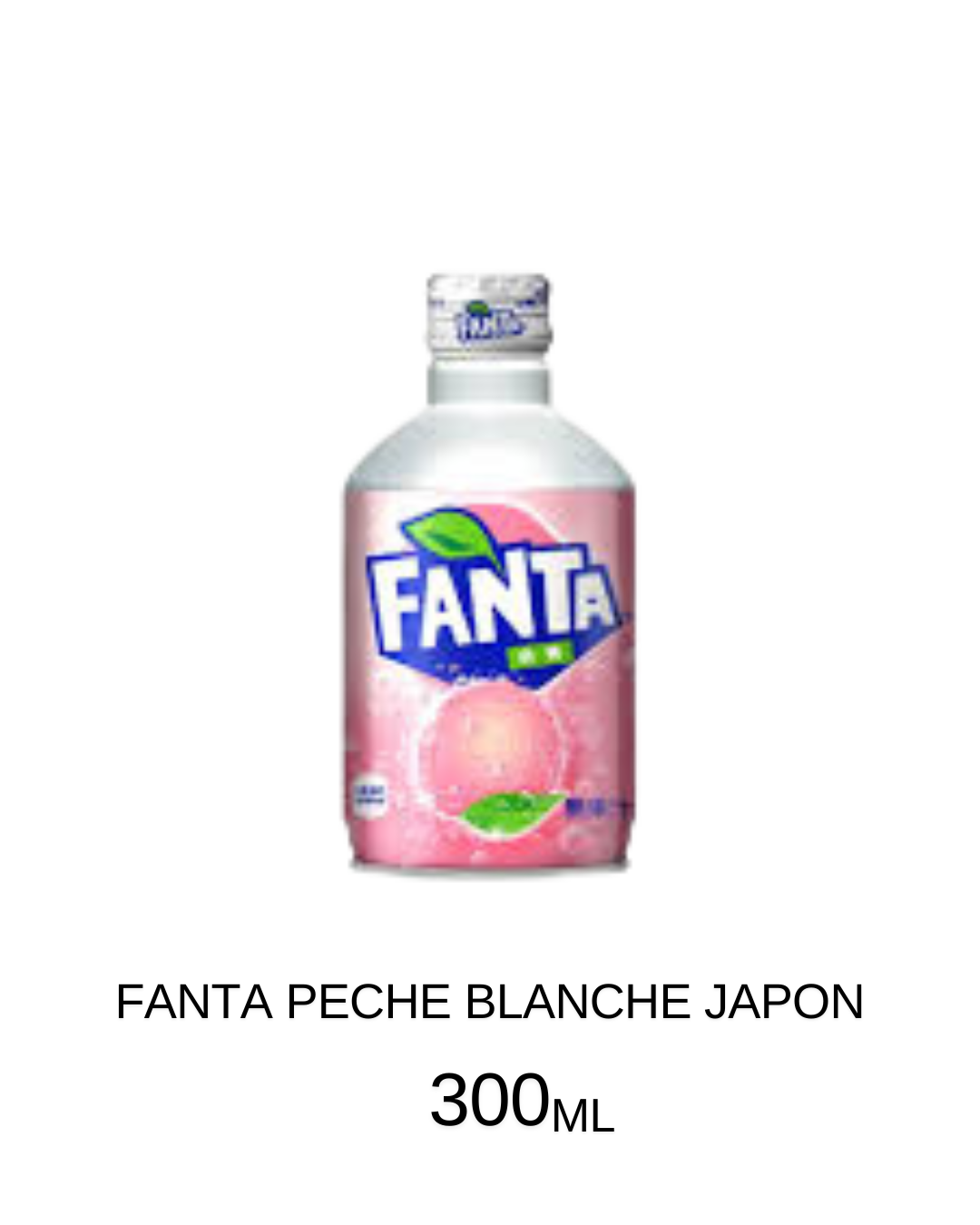 fanta peche blanche japon 300ml