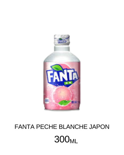 fanta peche blanche japon 300ml